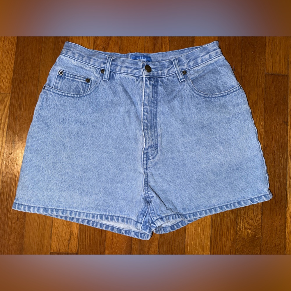 Blue Denim Shorts